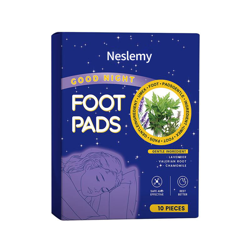 Neslemy™ Deep Relaxing Foot Patches – Soothe Tired Feet, Relieve Stress, Promote Relaxation & Better Sleep