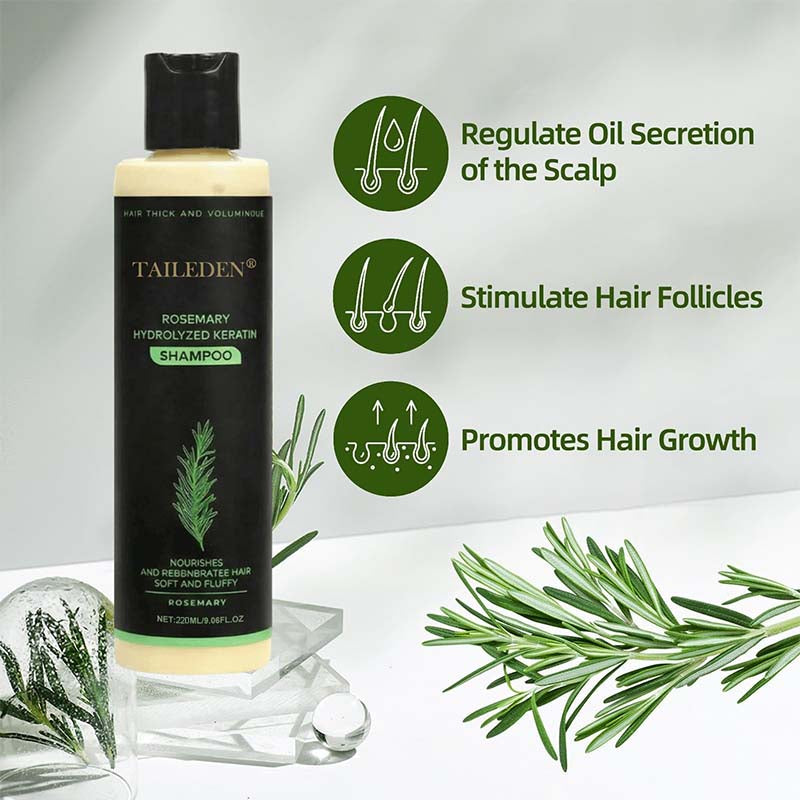 (🔥LAST 3 HOURS SALE - 70% OFF)🌱 TAILEDEN® Organic Rosemary Hair Growth Shampoo