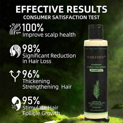 (🔥LAST 3 HOURS SALE - 70% OFF)🌱 TAILEDEN® Organic Rosemary Hair Growth Shampoo