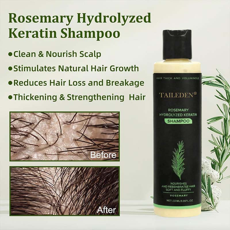(🔥LAST 3 HOURS SALE - 70% OFF)🌱 TAILEDEN® Organic Rosemary Hair Growth Shampoo