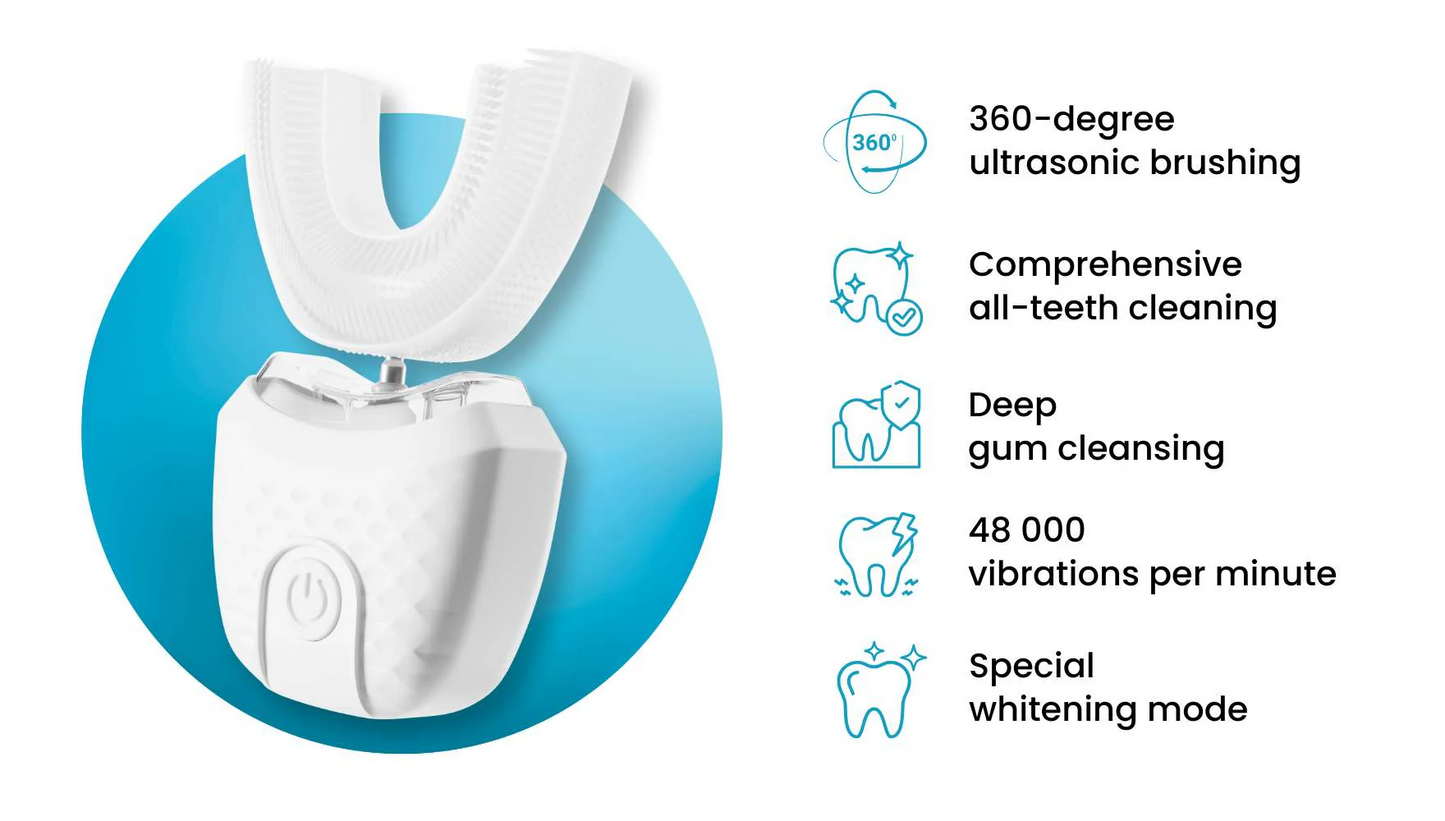 Whiten & Clean: All-in-One Teeth Care Set 🦷