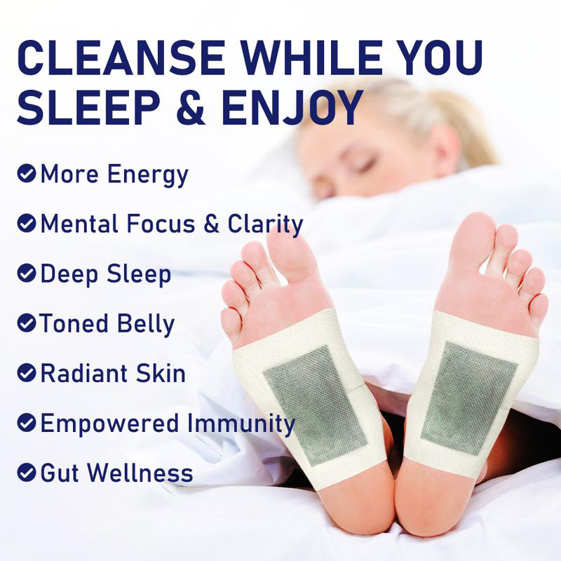 Neslemy™ Deep Relaxing Foot Patches  – Soothe Tired Feet, Relieve Stress, Promote Relaxation & Better Sleep