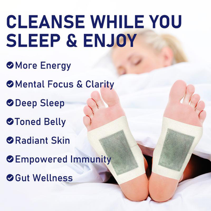 Neslemy™ Deep Relaxing Foot Patches  – Soothe Tired Feet, Relieve Stress, Promote Relaxation & Better Sleep