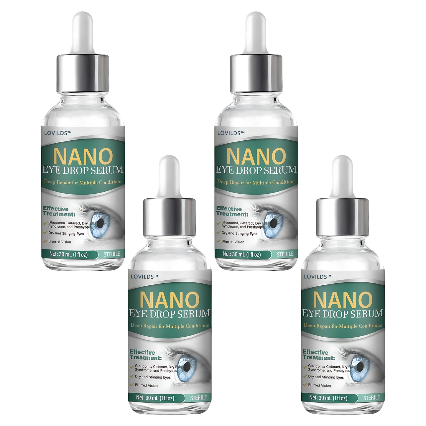 👩‍⚕️LOVILDS™ Nano Eye Drops Serum ✅FDA Approved(Suitable for presbyopia, dry eye syndrome, glaucoma, and cataracts) 👀