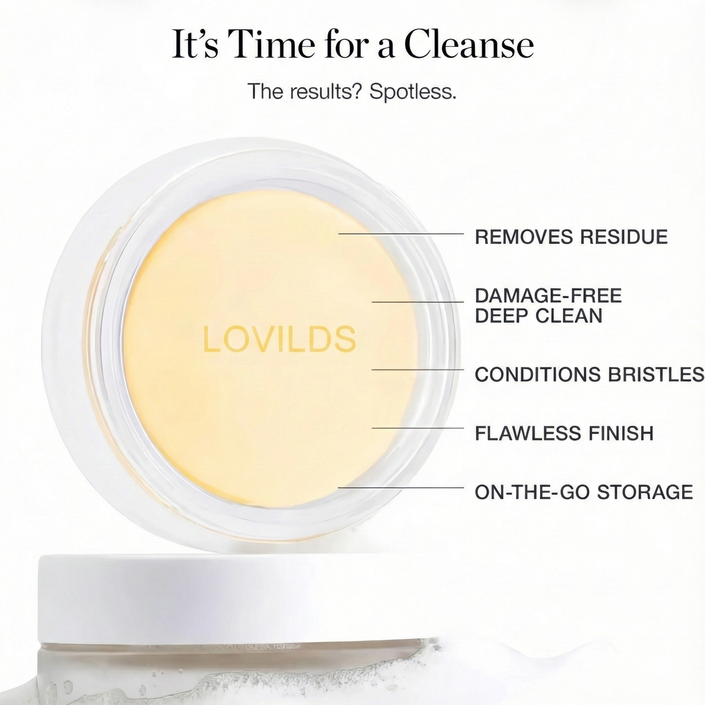LOVILDS™ The Organic makeup Brush Cleanser